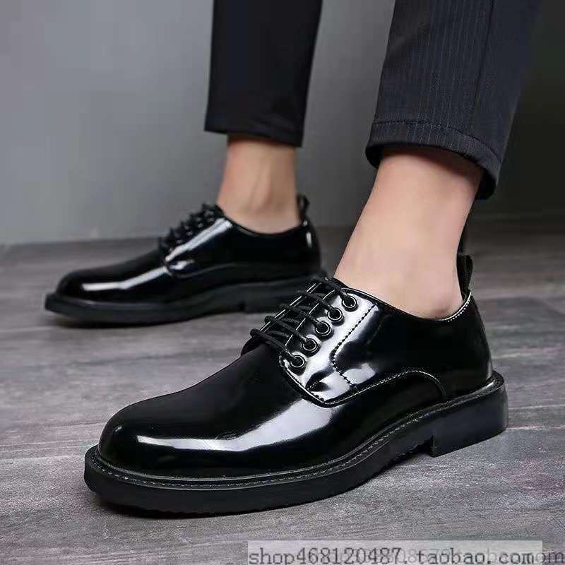 black security guard shoes
