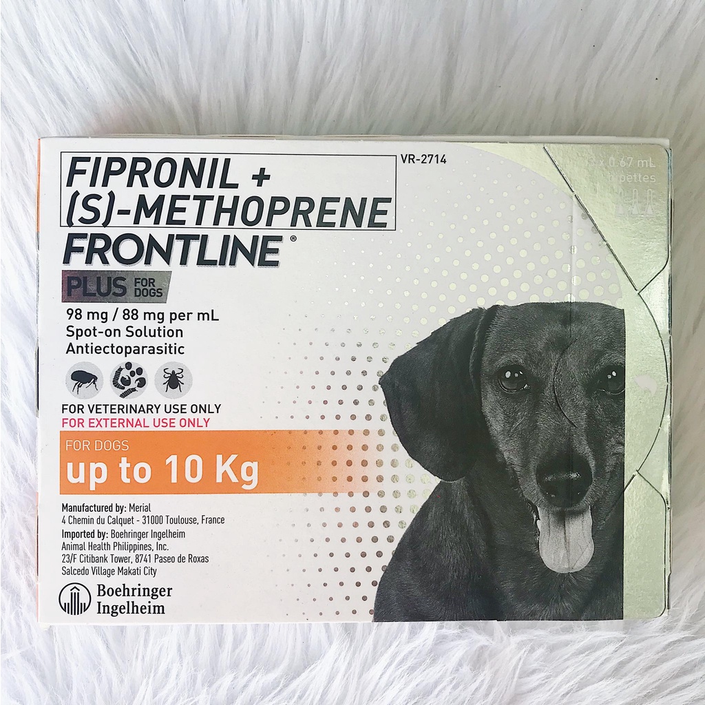 Fipronil and Methoprene (Frontline Plus®) #4
