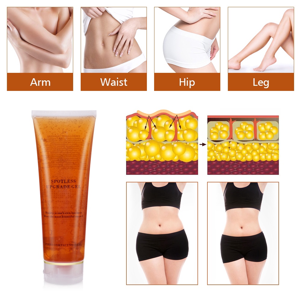 Slimming Gel RF GEL Cellulite Slimming & Firming Cream, Body Fat Burning Gel Ultrasonic Conductive