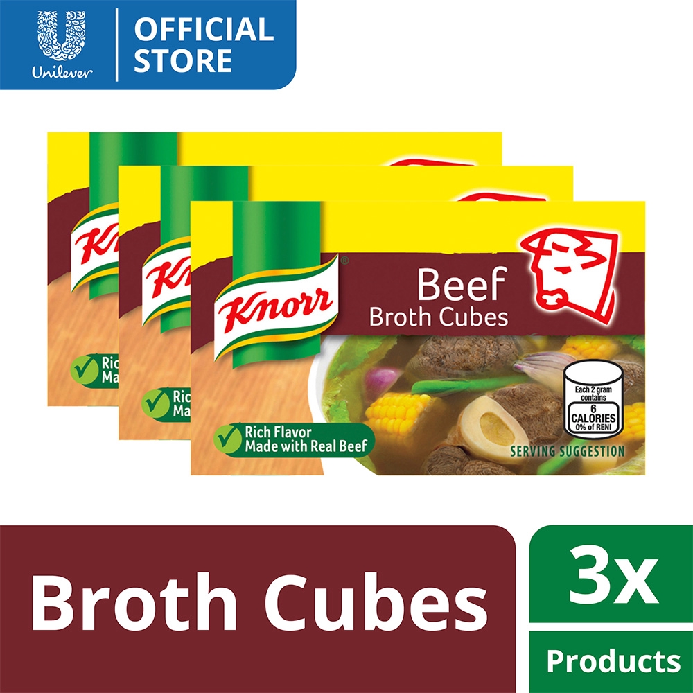 Knorr Cubes Savers Beef 120g X3 Shopee Philippines