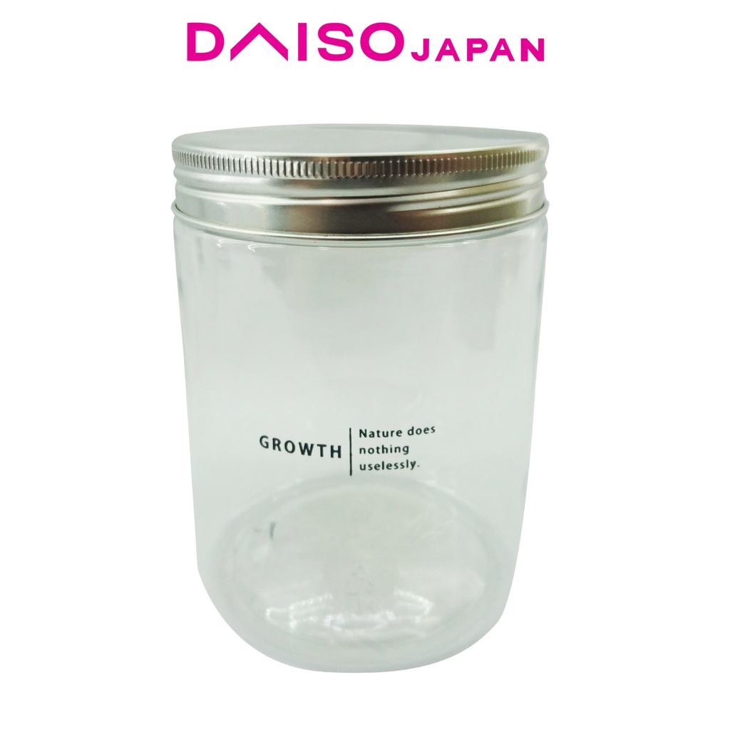 Daiso Storage Jar with Aluminum Lid 550 ml Shopee Philippines
