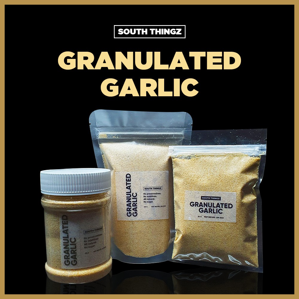 Garlic Granulated Granules (190G and 50G) in Bottle / Cannister