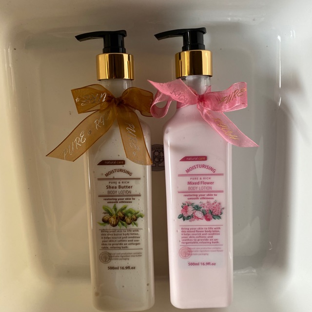 pure rich body lotion