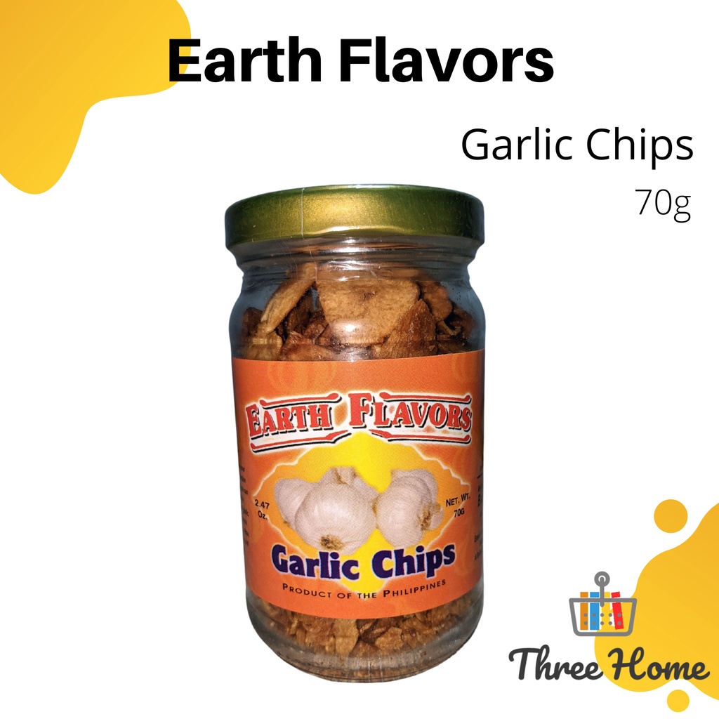Earth Flavors Garlic Chips 70g Shopee Philippines