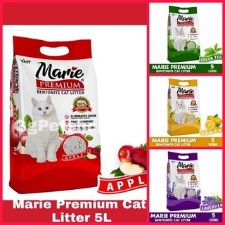 Marie Premium Clumping Cat Litter 5L