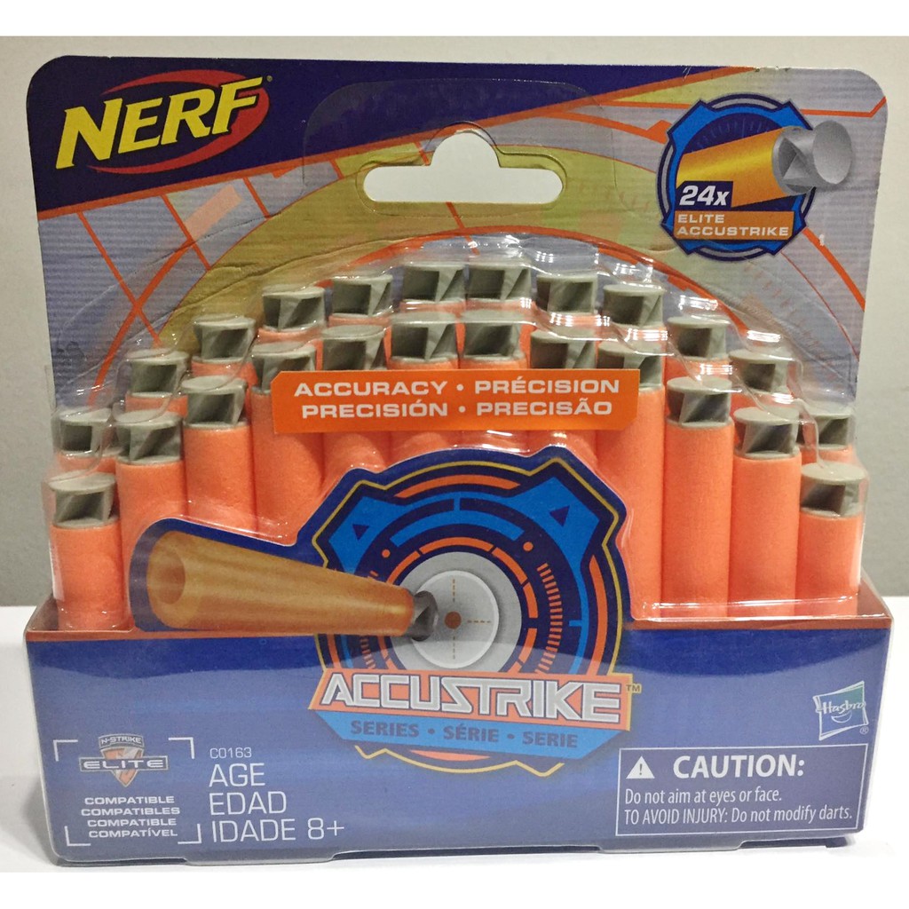 nerf accustrike bullets