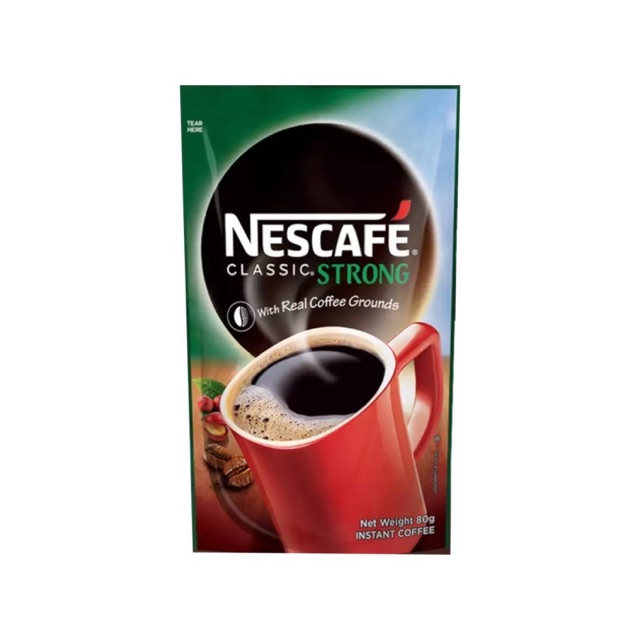 NESCAFE INSTANT COFFEE STRONG (80g) Shopee Philippines