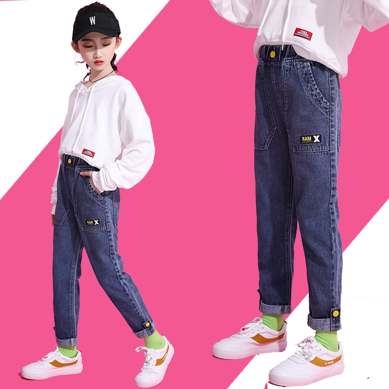 girls jeans long