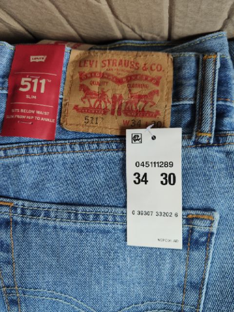 levis 511 w34 l30