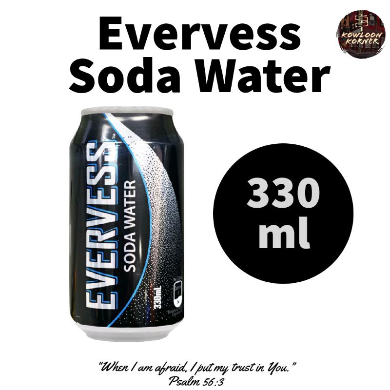 Evervess Soda Water 330ml Carbonated Soda Drink Shopee Philippines