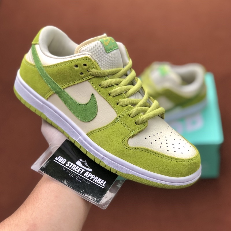 NIKE DUNK LOW "Green Apple" Neon Green (HIGHEST QUALITY) shoes For Men