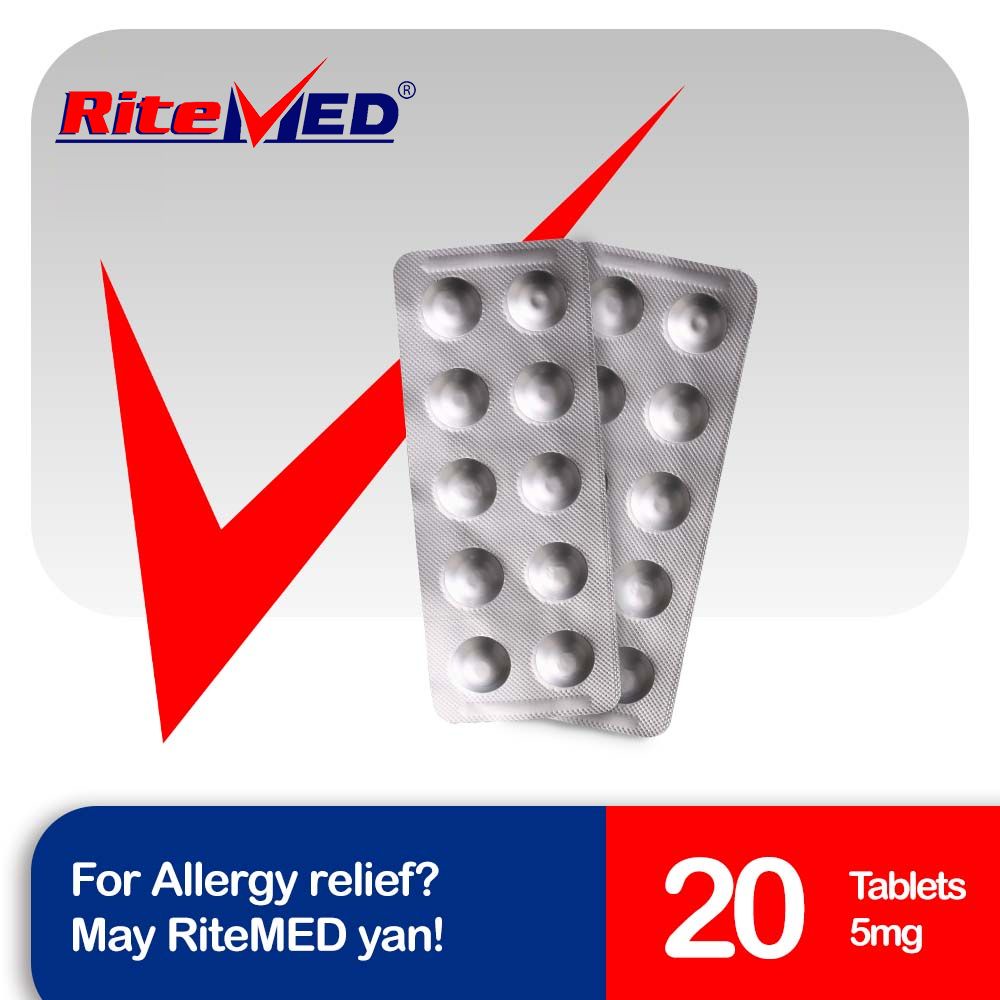 ritemed-cetirizine-10mg-20-tablets-allergy-relief-shopee-philippines