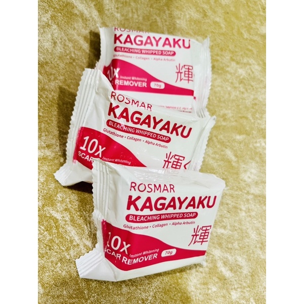 Rosmar Kagayaku Bleaching Whipped Soap NEW PACKAGING (Mindanao Area