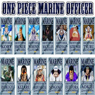 One Piece Individual Marine Posters Shopee Philippines