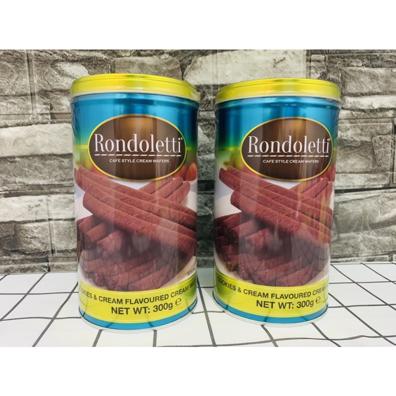 Rondoletti Cookies and Cream Wafer Sticks (300g) Shopee Philippines