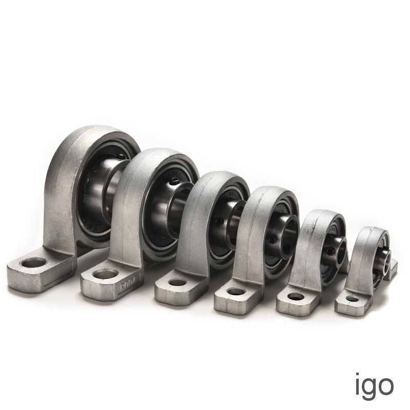 IGO Dia 8/10/15/17/20/25mm Bore Diameter Mounted Bearings Ball Bearing
