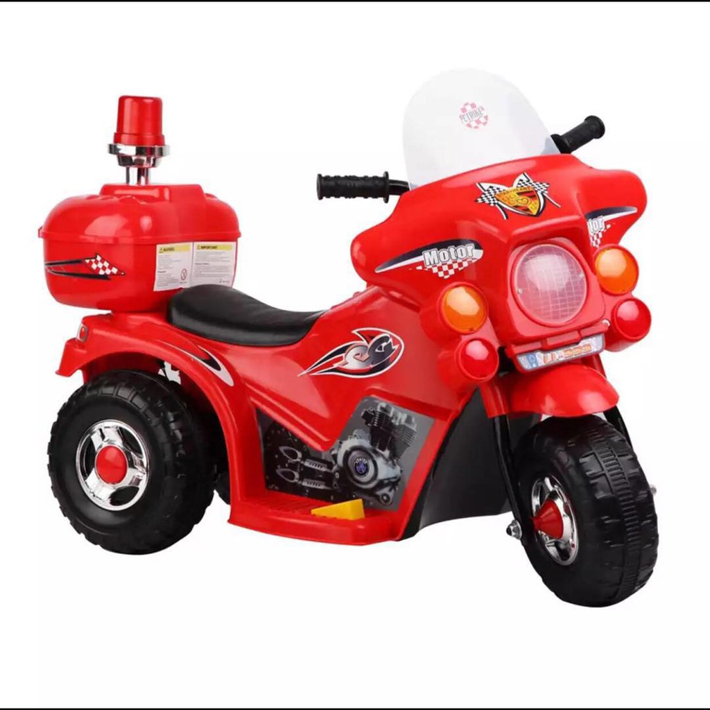 red toy motorbike