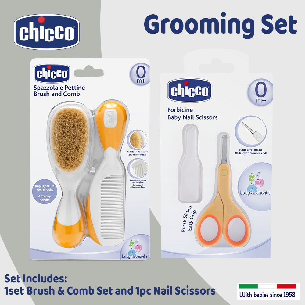 chicco baby hair brush