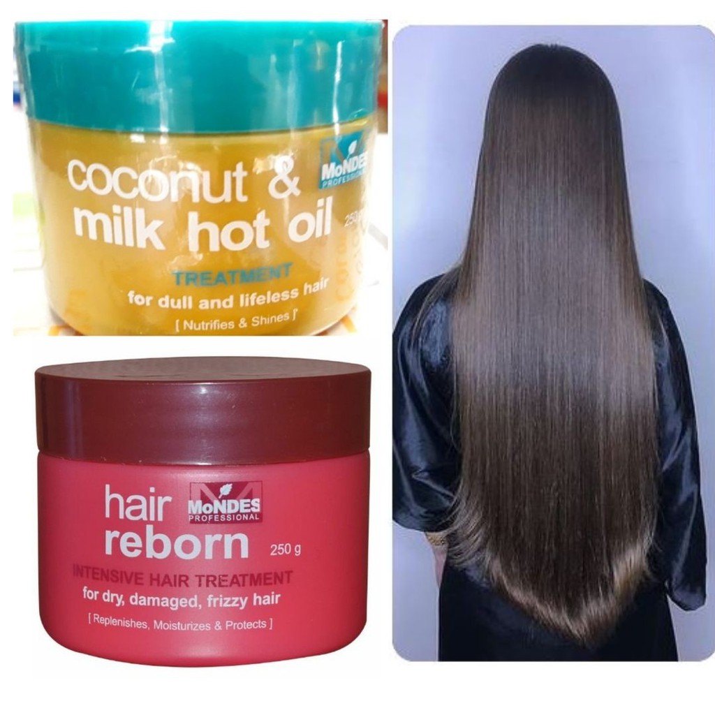 Mondes Coco & Milk Hot Oil, Hair Reborn Treatment, Hair Spa, Milky Hair  250g | Shopee Philippines