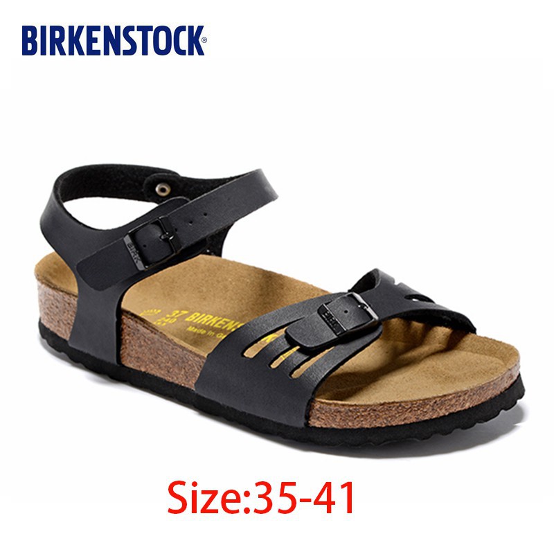 black birkenstock sandals