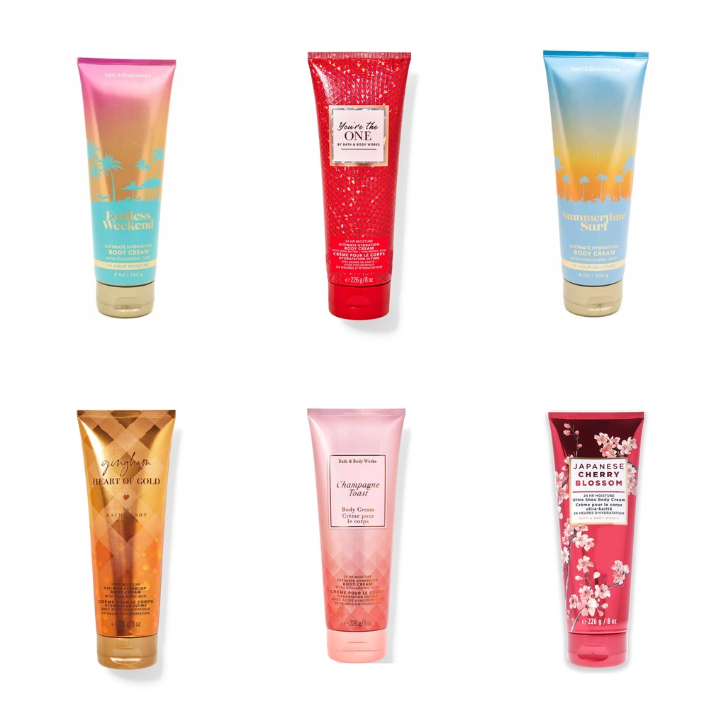 ORIGINAL Bath & Body Works Body Cream 24 hour Moisture Ultra Shea 226 ml You're The One