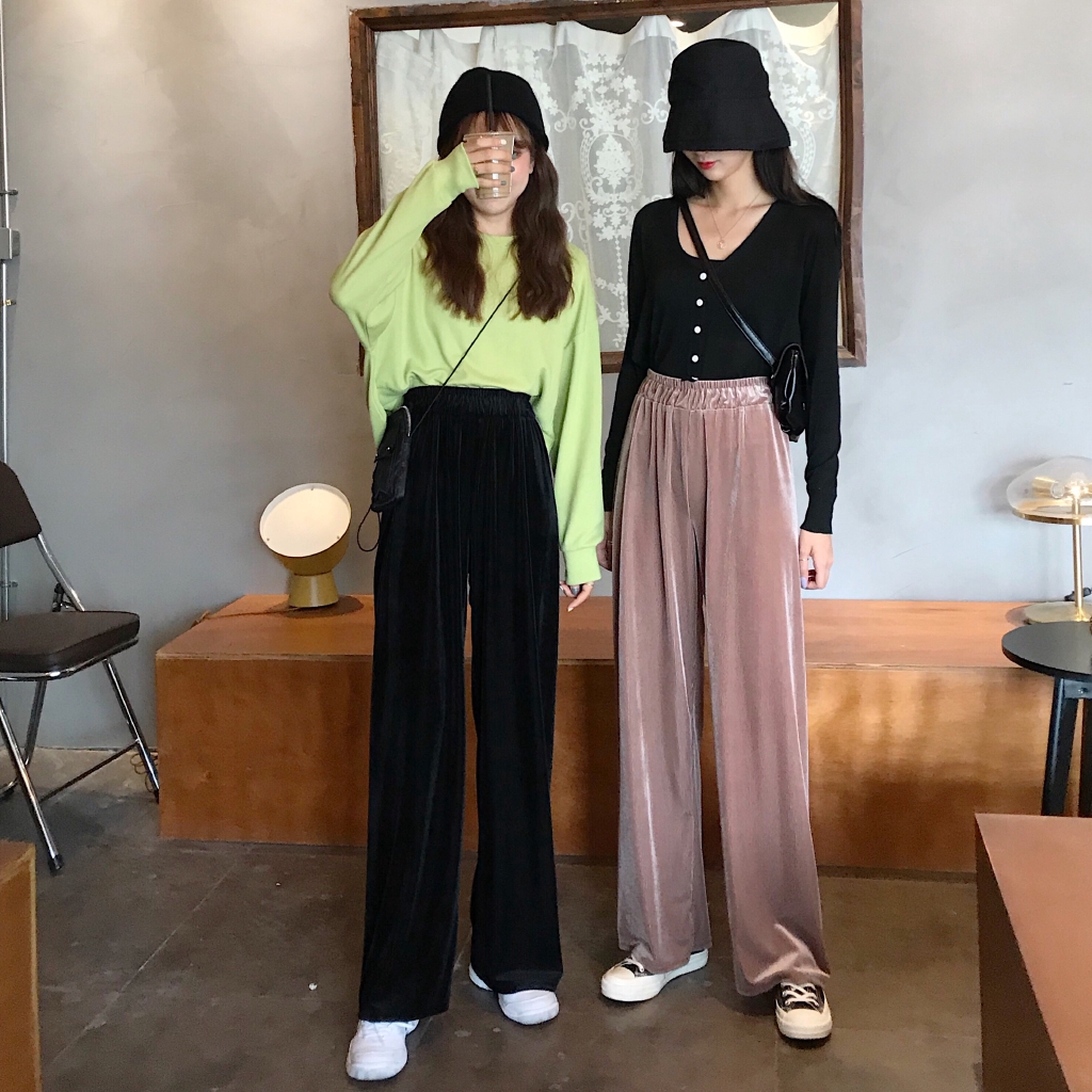 plus size straight leg trousers