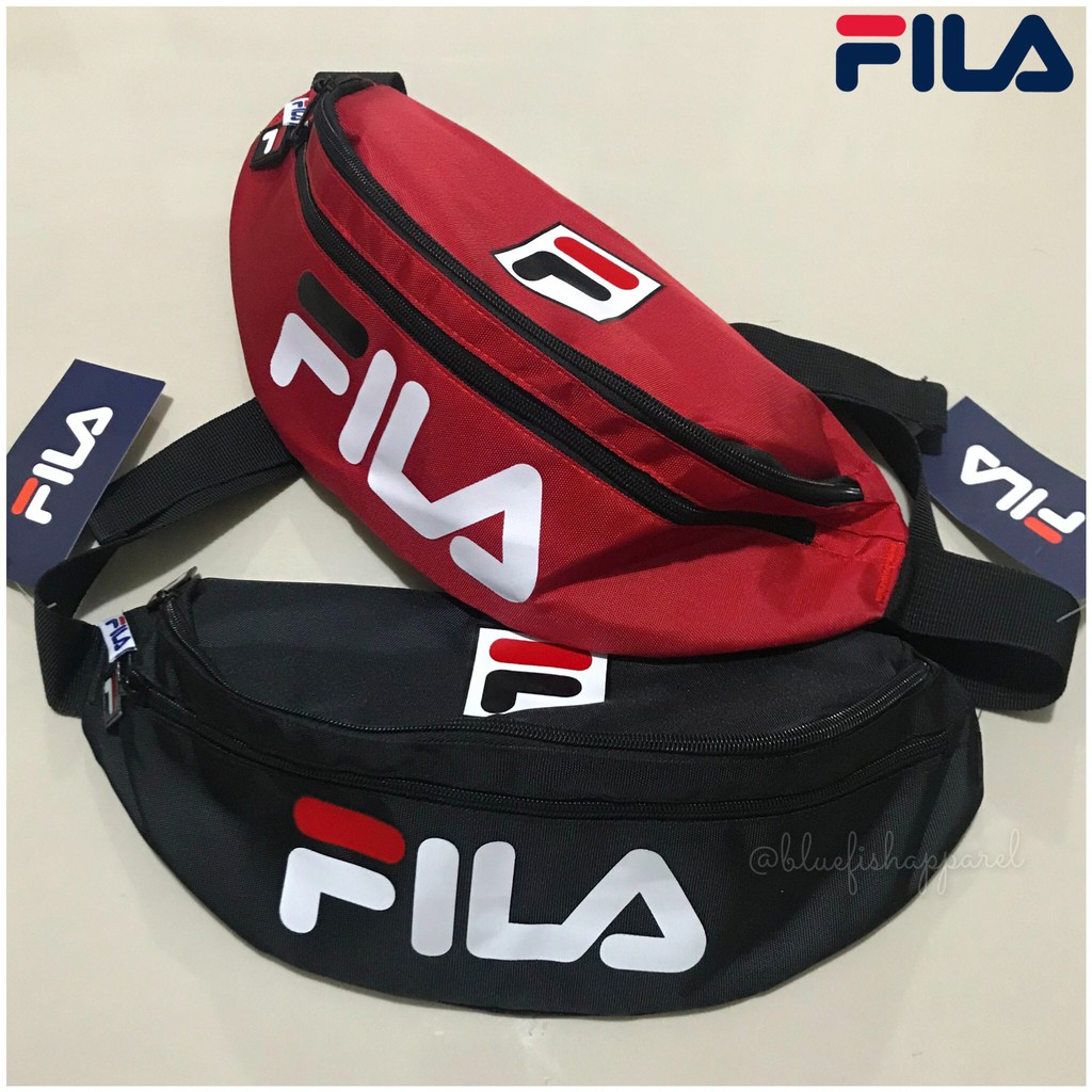 fila belt bag black