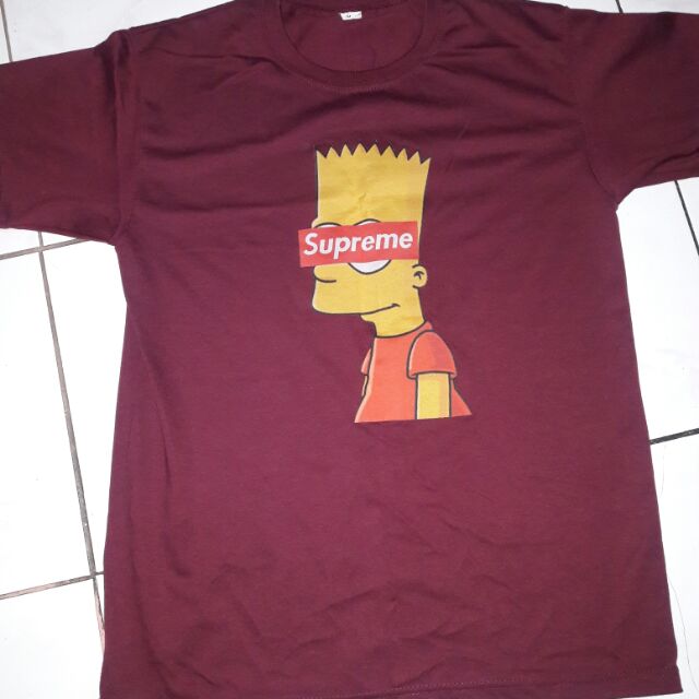 supreme simpsons shirt