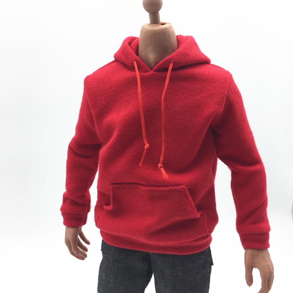 1/6 men Hooded fleece jumper for Hot Toys body in stock 