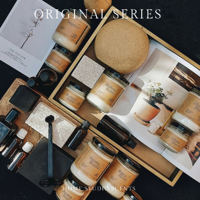 Home Studio Scents Bedtime Stories scented soy candle