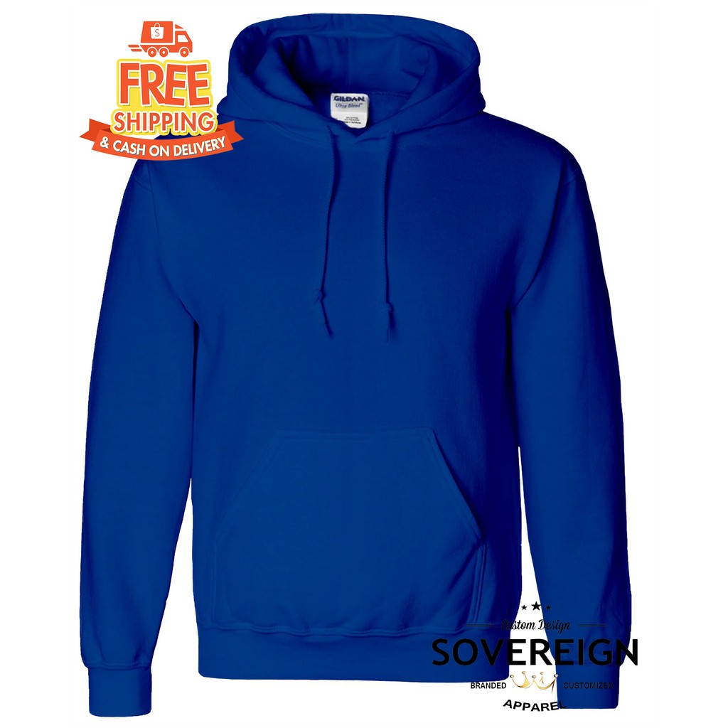 gildan hoodie navy blue