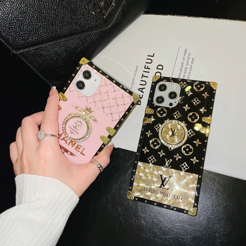 Iphone 12 11promax 3d Lv Square Phone Case Chanel Phone Case 6 7 8 Plus X Xr Xsmax 12promax 94io Shopee Philippines
