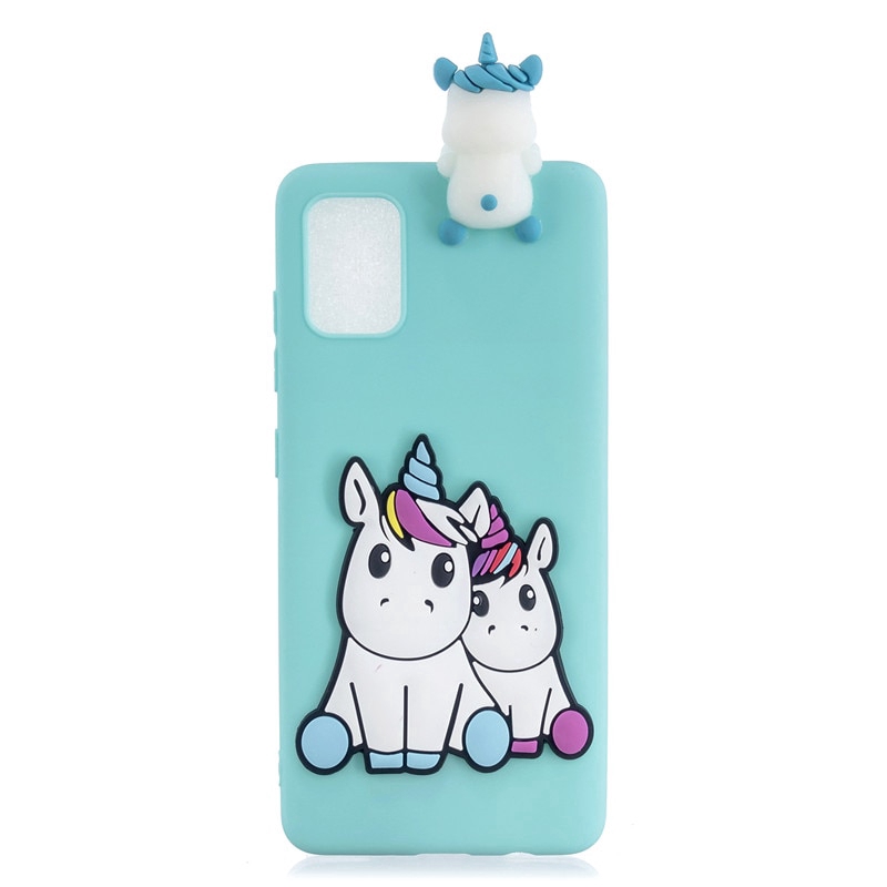 For Samsung Galaxy A51 Case On Sfor Coque Samsung A51 A 51 A515f Cover Galaxy A71 Fundas 3d Unicorn Doll Toys Soft Silicone Case Shopee Philippines