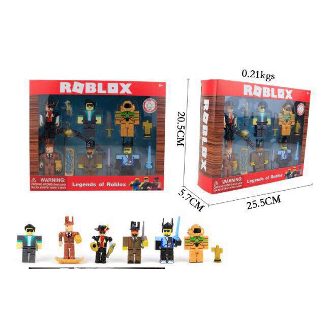 Roblox Toys Includes 6 Characters In 1 Box Alt Shopee Philippines - 