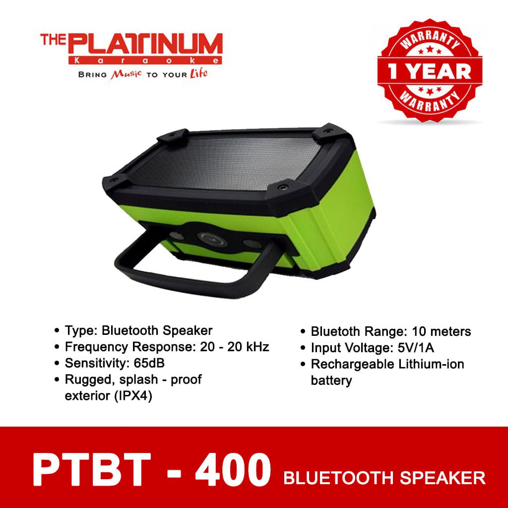 live platinum bluetooth speaker