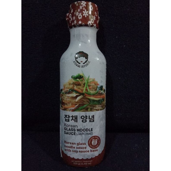 Ajumma Republic Korean Glass Noodles (Japchae) Sauce 325g Shopee
