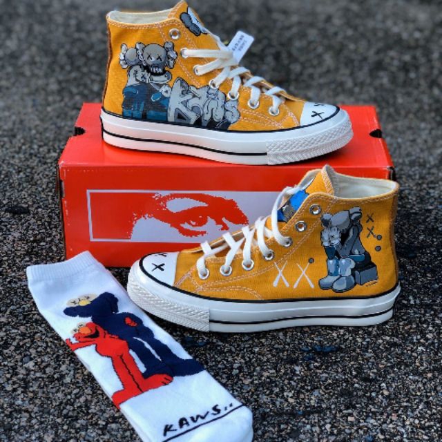 converse x kaws original