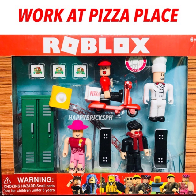 Roblox Work At A Pizza Toy Figure Set Shopee Philippines