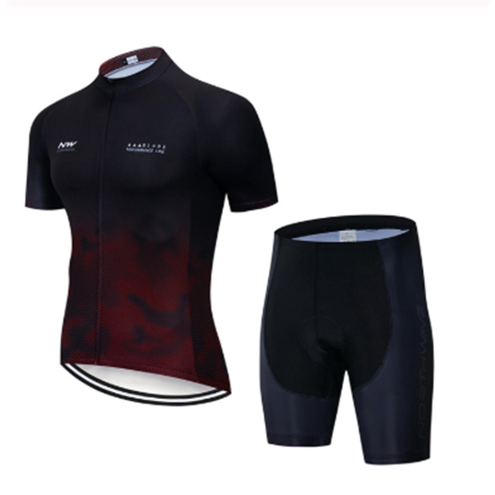 Mzcurse Men's Team Mountain Bike Cycling Short Shirt Jersey Shorts Suit Kit Set 