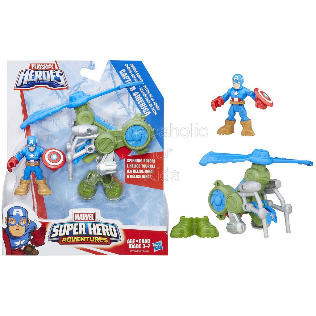 playskool heroes captain america