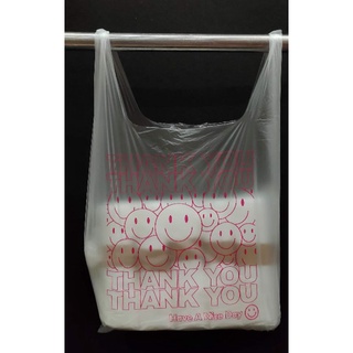 BIODEGRADABLE WHITE Sando Bag Plastic Bag (Tiny, Medium,Large) #3