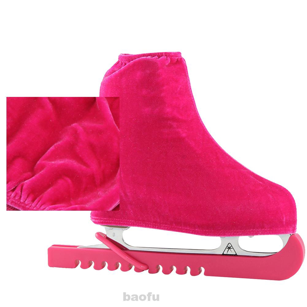 pink ice skating boots