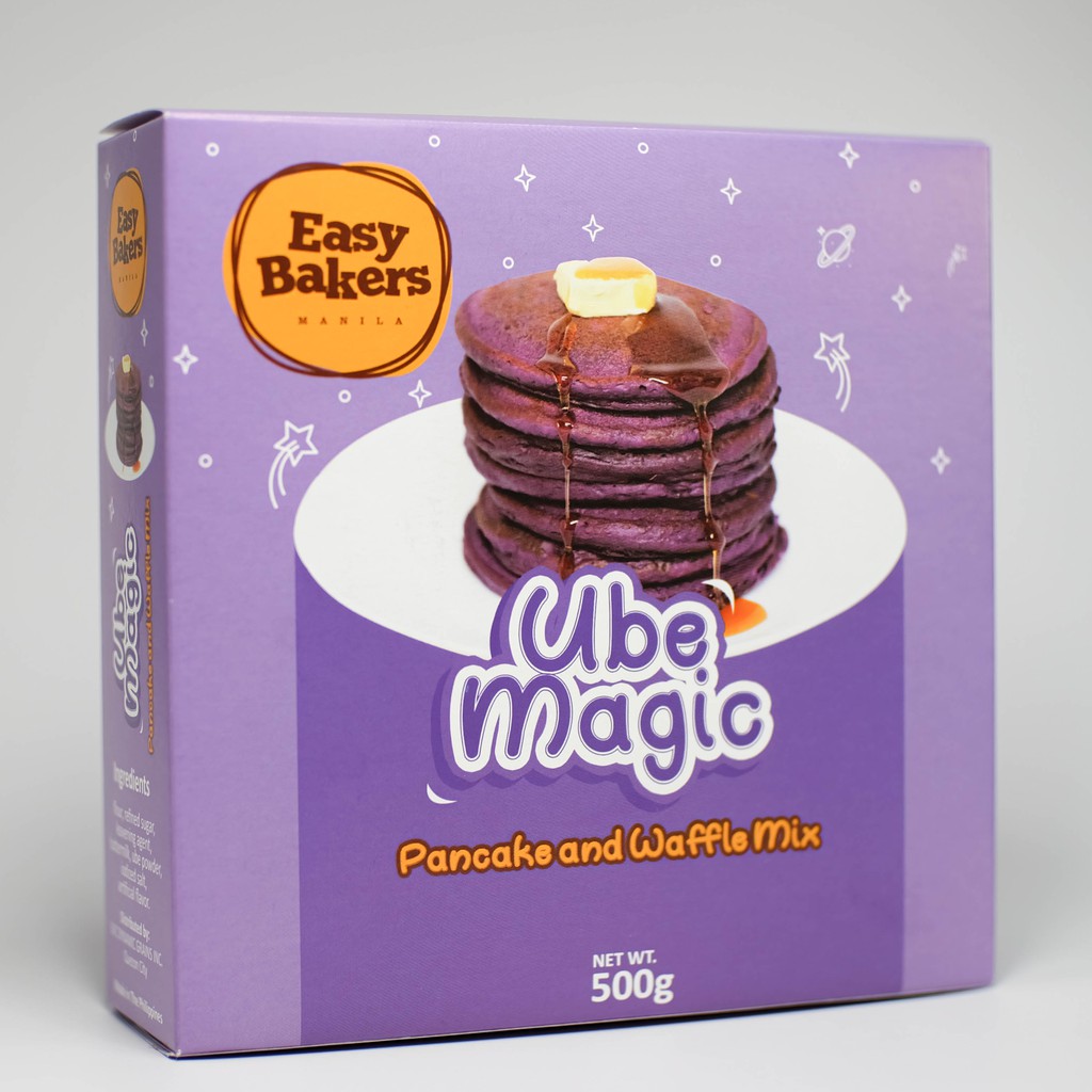 UBE Magic Pancake and Waffle Mix by Easy Bakers Shopee Philippines