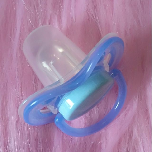 blue soothie pacifier