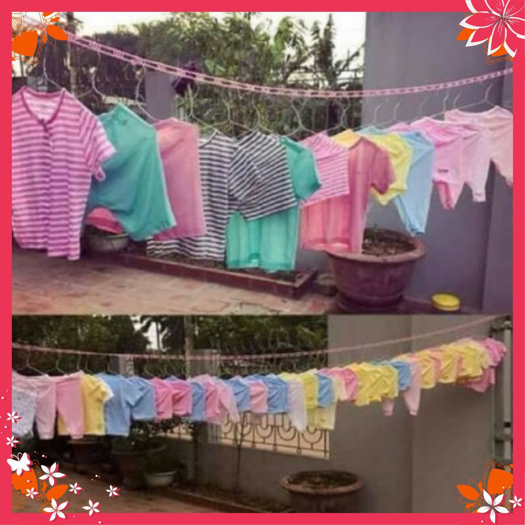 Smart clothesline 5m long – ATTENTION on the market, there are only 3m long, cheaper than a smaller
