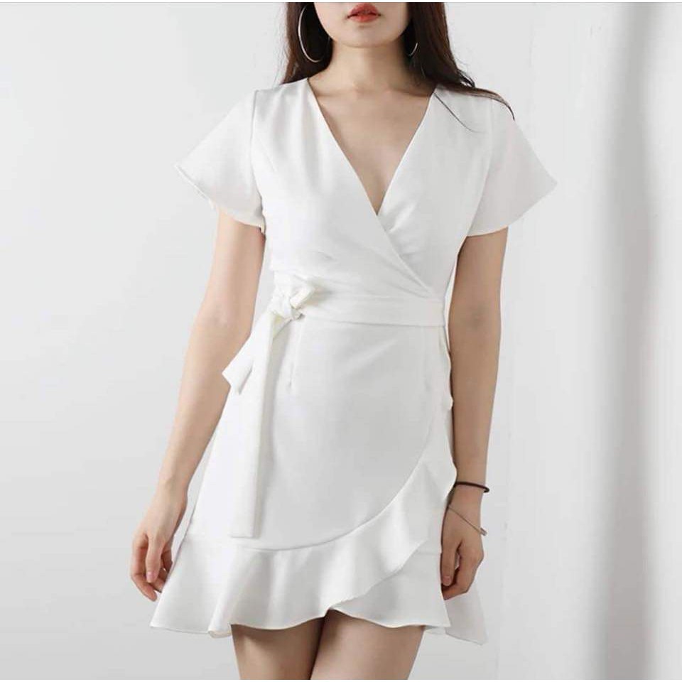 romper wrap dress