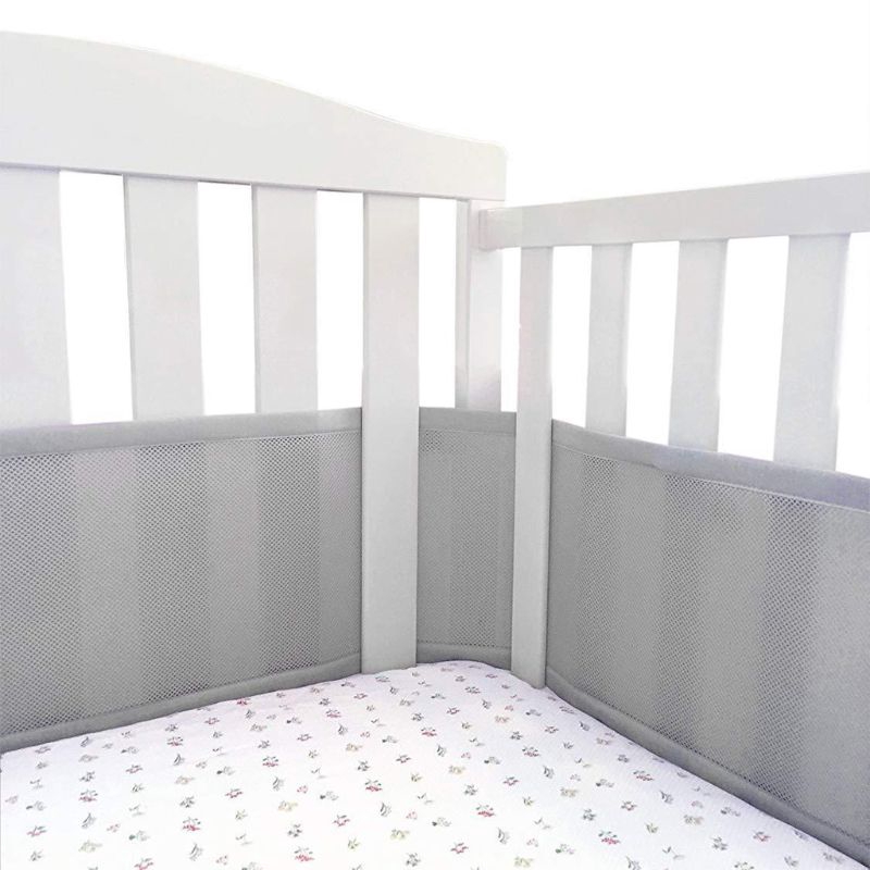 mesh cot bed bumper