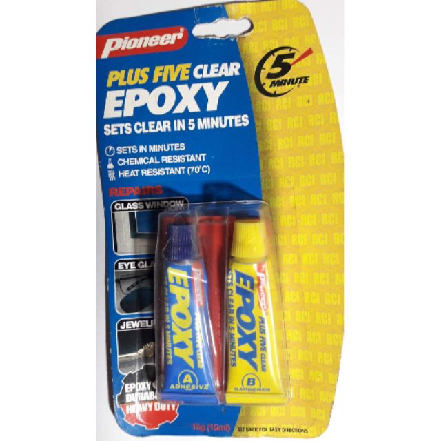 Plus Five Clear Epoxy 15g. | Shopee Philippines