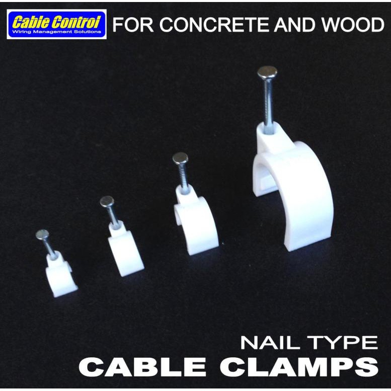 cable clips for concrete walls