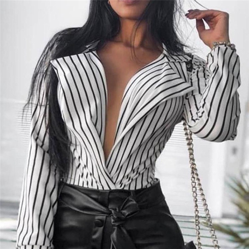 black and white formal tops
